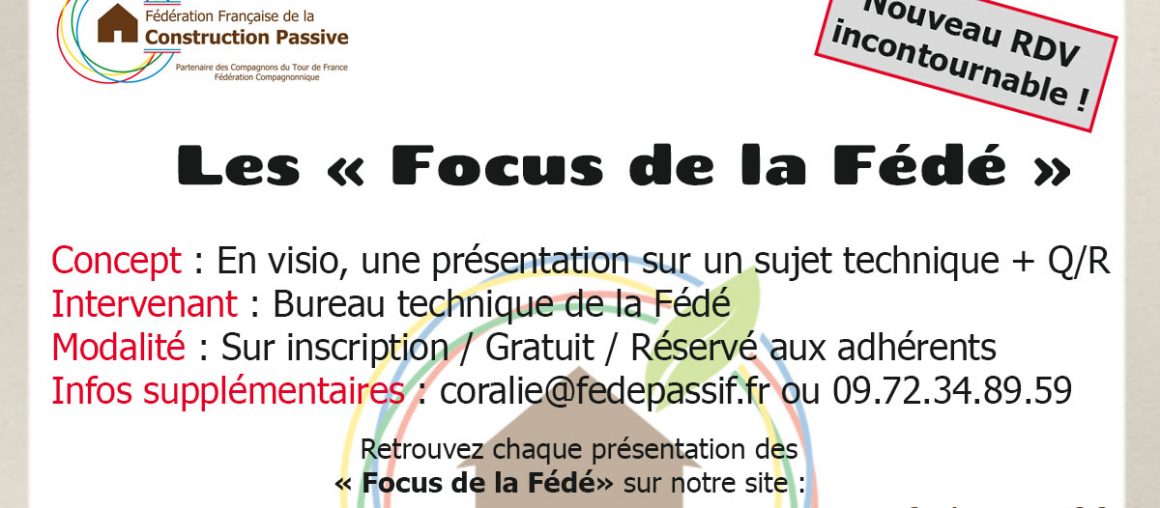 Le "Focus de la Fédé" - LANCEMENT OFFICIEL