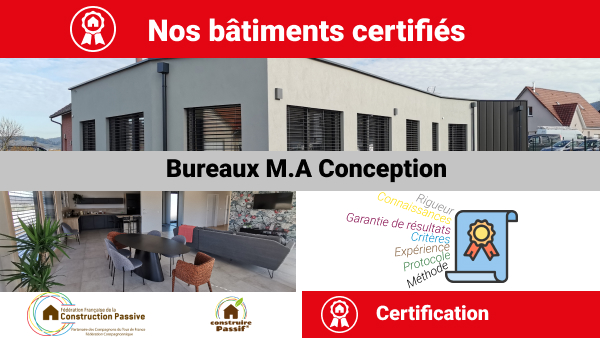 VIDÉO - Bâtiment Certifié - Bureaux M.A Conception
